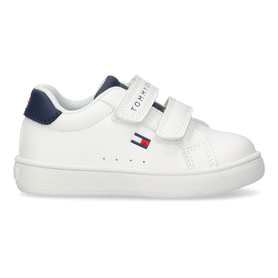 Sneakers doppio velcro con flag laterale da bambino Tommy Hilfiger | T1X9338361355X336
